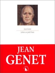 Cover of: Lettres au petit Franz by Jean Genet