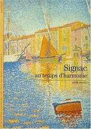 Cover of: Signac : Au temps d'harmonie