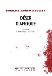 Cover of: Désir d'Afrique