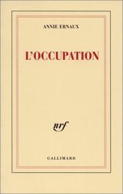 L' occupation by Annie Ernaux