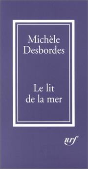 Cover of: Le Lit de la mer