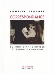 Cover of: Correspondance by Camille Claudel