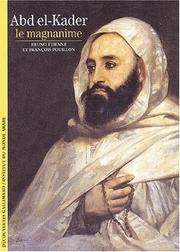 Cover of: Abd el-Kader : Le Magnanime