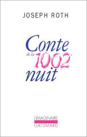 Cover of: Conte de la 1002e nuit