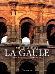 Cover of: La Gaule  by Anne de Leseleuc