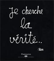 Cover of: Je cherche la vérité...