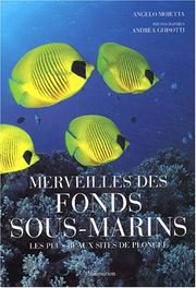 Cover of: Merveilles des fonds sous-marins