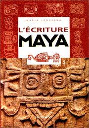 Cover of: L'écriture maya