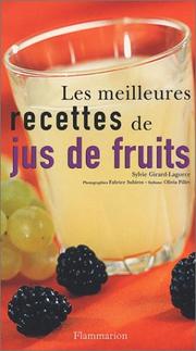 Cover of: Les meilleures recettes de jus de fruits