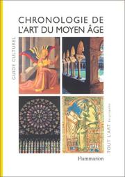 Cover of: Guide culturel : Chronologie de l'art du Moyen-Âge