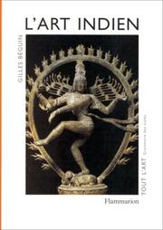 Cover of: L'art indien by Gilles Béguin