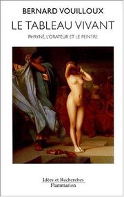 Cover of: Tableau vivant by Bernard Vouilloux