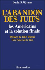 Cover of: L'abandon des Juifs