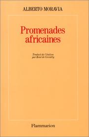 Cover of: Promenades africaines