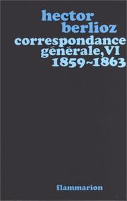 Cover of: Correspondance générale