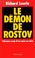 Cover of: Le démon de Rostov