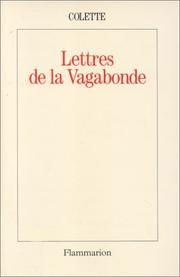 Cover of: Lettres de la vagabonde