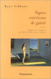Cover of: Signes extérieurs de gaieté