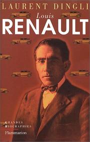 Cover of: Louis Renault by Laurent Dingli