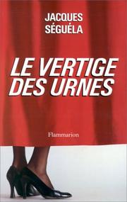 Cover of: Le Vertige des urnes