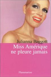 Cover of: Miss Amérique ne pleure jamais