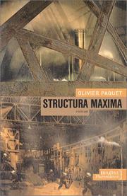 Cover of: Structura Maxima by Olivier Paquet
