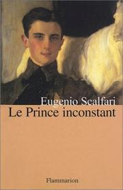 Cover of: Le Prince inconstant