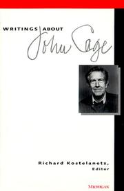 Cover of: Writings about John Cage