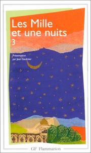 Cover of: Les mille et une nuits, tome 3