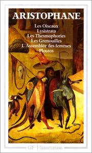 Cover of: Théâtre complet by Aristophanes, Jean-Marc Alfonsi
