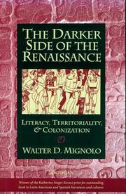 Cover of: The Darker Side of the Renaissance by Walter Mignolo, Walter Mignolo