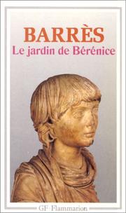 Cover of: Le jardin de berenice