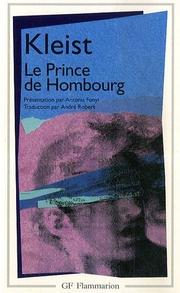Cover of: Le Prince de Hombourg