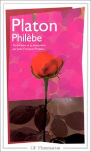 Cover of: Philèbe by Jean-François Pradeau
