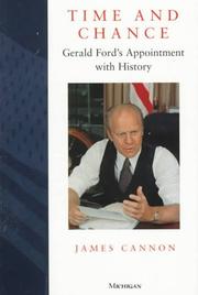 Cover of: Time and chance: Gerald Ford's appointment with history