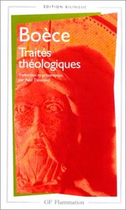 Cover of: Traités théologiques by Boece