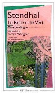 Le rose et le vert by Stendhal