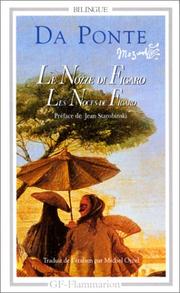 Cover of: Le Nozze di Figaro - Les Noces de Figaro