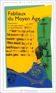 Cover of: Fabliaux Du Moyen Age