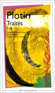Cover of: Traités, 1-6 by Plotinus