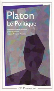 Cover of: Le Politique by Πλάτων