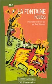 Cover of: Fables by Jean de La Fontaine, Alain Delormes