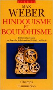 Cover of: Hindouisme et bouddhisme
