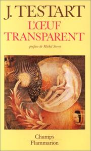 Cover of: L'oeuf transparent