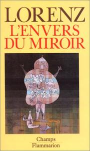 Cover of: L'envers du miroir by Konrad Lorenz