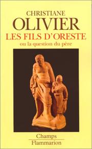 Cover of: Les fils d'Oreste ou la question du père