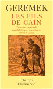 Cover of: Les fils de Caïn by Bronisław Geremek