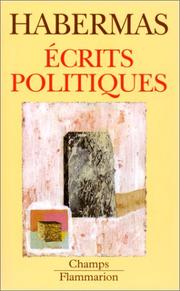Cover of: Ecrits politiques