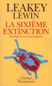 Cover of: La sixième extinction