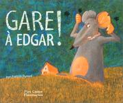 Cover of: Gare à Edgar !